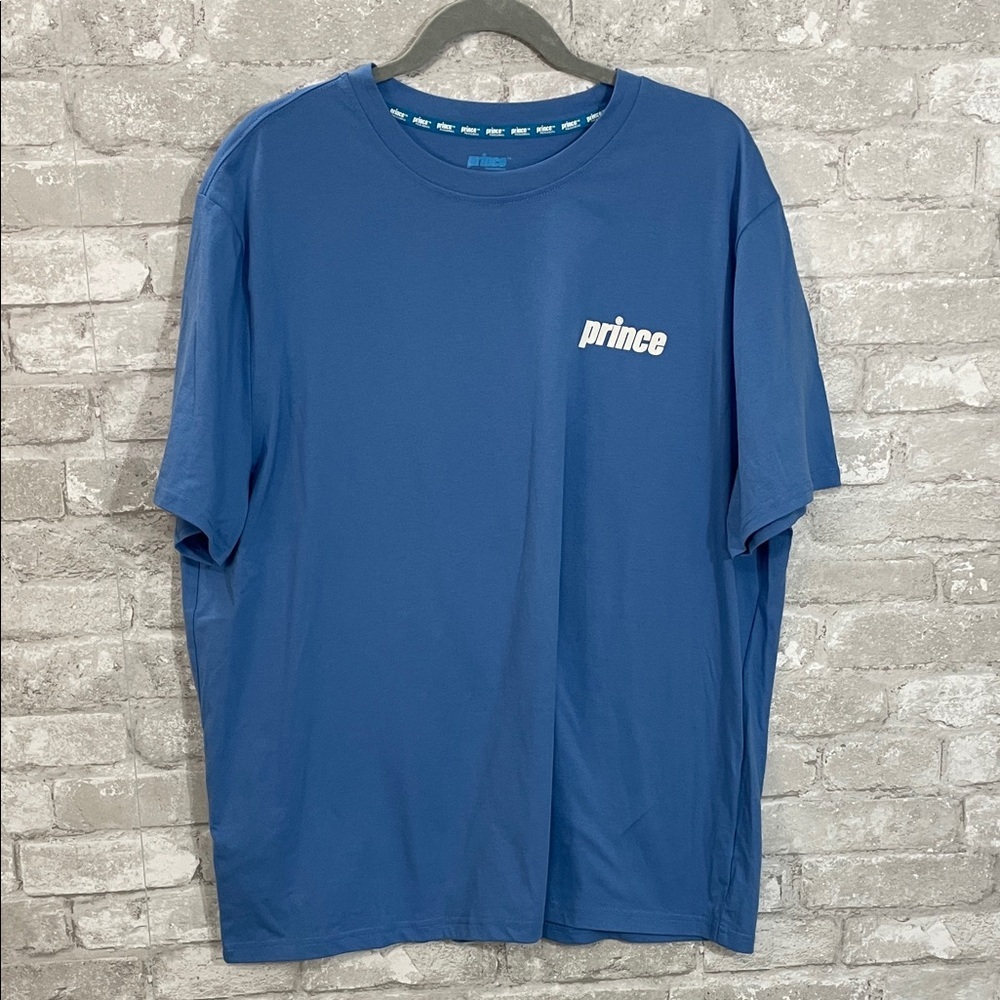 Prince Pickleball Classic Blue Short Sleeve Tee